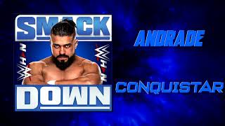 WWE Andrade  Conquistar Entrance Theme  AE Arena Effects [upl. by Weihs]