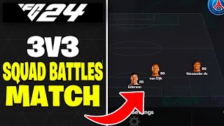 New Squad Battles Glitch 3v3 Squad Battles Match [upl. by Nho]