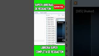 SUPER LIBRERIAS DE REGGAETON  DRUMS  LOOPS DEMBOW  SAMPLES  EFX  BASS  KICK  SNARE  VOCALS [upl. by Lilian]