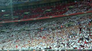 England vs Mexico Mexican wave [upl. by Anirual827]