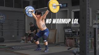 Training Log W41D1 Focus Snatch Work  October 7 2024 [upl. by Anaila]