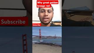 why golden breage was red goldengatebridge redgate painting zackking zackingmagiczackingshorts [upl. by Narik]