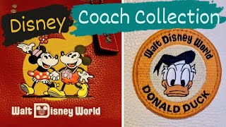 Disney x Coach Bag Collection Part 2  Walt Disney World 50th Anniversary bags [upl. by Odlanyer915]