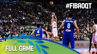 Croatia v Italy  Final  Full Game  2016 FIBA Olympic Qualifying Tournament  Italy [upl. by Krantz]