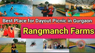 Rangmanch Farms  Gurugram  30 Meal options 70 activities Everything unlimited Adventure [upl. by Dawkins295]