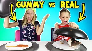 GUMMY vs REAL FOOD 4 [upl. by Colline817]