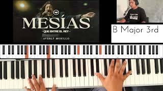 Mesías  Piano tutorial completo  Averly Morillo 🎹🔥 [upl. by Angid]