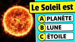 🧠 Estu un GÉNIE  50 Questions de CULTURE GÉNÉRALE ✅ [upl. by Heidie]