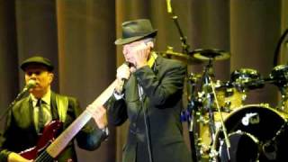 Firenze Anthem Leonard Cohen Piazza Santa Croce Italy  September 1st 2010 [upl. by Clayton523]