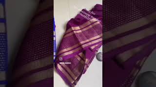 Traditional Handloom Banarasi Semi Ktan Silkbanarasisaree katan soft explorepage smallbu viral [upl. by Nnyleitak574]