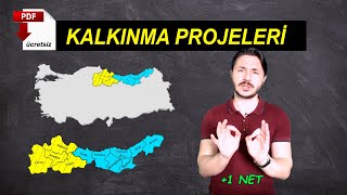 TÜRKİYENİN KALKINMA PROJELERİ 🌎 AYT coğrafya 12sınıf coğrafya 📂PDF [upl. by Aynotan]