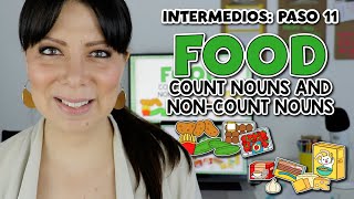 PASO 11  INTERMEDIOS SUSTANTIVOS CONTABLES E INCONTABLES EN INGLÉS  COUNT NOUNS amp NONCOUNT NOUNS [upl. by Martijn]