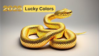 Lucky Colors for the Year of the Wood Snake 2025 Chinese Zodiac Fashion Tips [upl. by Nyraa]