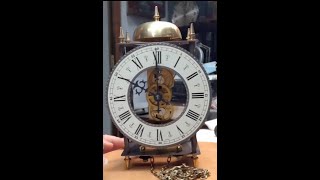 HERMLE SKELETON CLOCK demo 3 Maltese [upl. by Affra901]