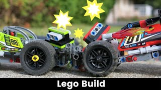 LEGO TECHNIC CARS  Build and Crash [upl. by Runkel]