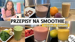 NOWY 2023 ZDROWE I PYSZNE SMOOTHIE NA LATO 5 NAJLEPSZYCH PRZEPISÓW  AGA M EVERYDAY 2023 [upl. by Mharg]