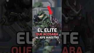 ¡ESTE ELITE SIGUIÓ AL JEFE MAESTRO EN TODA LA CAMPAÑA DE HALO shorts curiosidades videojuegos [upl. by Ahsinal]