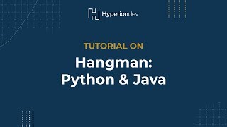 Hangman Python amp Java [upl. by Maddi885]