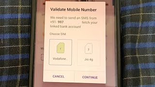 We Need To Send An Sms From To Fetch Your Linked Bank Account  Phonepe Not Fetching Bank Account [upl. by Sirah455]