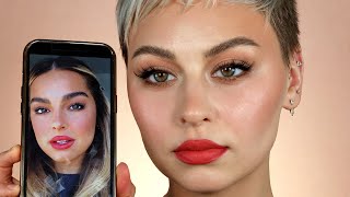 Madison Beer makeup tutorial [upl. by Taddeusz]