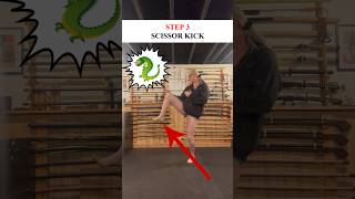 How To Do KEMPO Scissor Kick in a FIGHT 💥 Shorts Kempo Karate [upl. by Cinimmod]