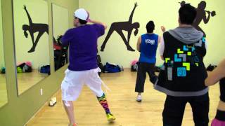 Stand By Me  Prince Royce  Bachata Dance Fitness Class w Bradley  Crazy Sock TV [upl. by Islaen]