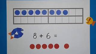 Plusaufgaben am Zwanzigerfeld Teil 1  Plusaufgaben mit Zehnerübergang  Mathe lernen in Klasse 1 [upl. by Airretnahs]