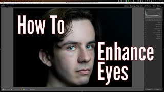 Editing Eyes in LIGHTROOM [upl. by Rene]