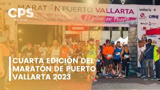 Cuarta edición del Maratón de Puerto Vallarta 2023  CPS Noticias Puerto Vallarta [upl. by Lynnea95]