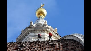 Climbing and checking Brunelleschis Dome [upl. by Koh]