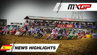 News Highlights  MXGP of Spain 2024 MXGP Motocross [upl. by Idnas]