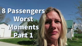 8 PASSENGERS WORST MOMENTS  PART 1 [upl. by Annoled]