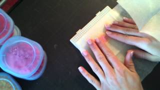 TUTORIEL Détourner Les perles HAMA pour le SCRAP [upl. by Adnuahs708]