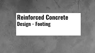 Analysis of Isolated Square Spread Footing Part 1 [upl. by Noslien888]