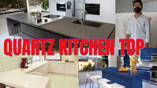 Quartz  Kitchen Top  Countertops Dining Table Vanity Tops Complete Information In Hindi [upl. by Nirra]