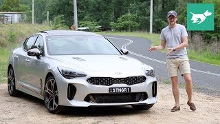 Kia Stinger 2019 review [upl. by Nrubyar639]