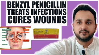 Benzyl Penicillin Injection  Penicillin Uses amp Side Effects  Treats Bacterial Infections  English [upl. by Bernelle586]