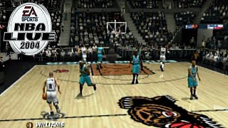 New Orleans Hornets NBA Live 2004 Game 4  Hornets vs Rockets [upl. by Nay]