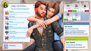 MUST HAVE SIMS 4 MOD FOR REALISTIC GAMEPLAY Road To Wealth  Net Worth Activities Loans Stores [upl. by Nomis278]