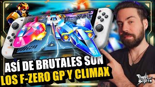 Así de BRUTALÍSIMOS son los FZERO GP Legend y CLIMAX en Nintendo Switch PERO QUÉ MARAVILLA [upl. by Fern896]