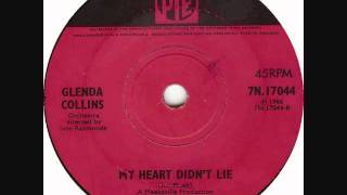 Glenda Collins  My Heart Didnt Lie [upl. by Katonah]