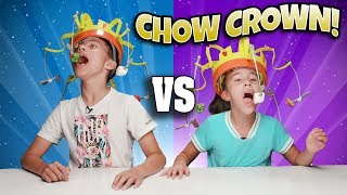 CHOW CROWN CHALLENGE Who is King of the Snacks [upl. by Yllom669]