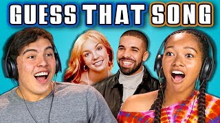 TEENS GUESS THAT SONG CHALLENGE 7 REACT [upl. by Johann194]