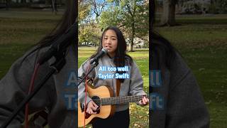 All too well  Taylor Swift 10 min version cover singing in the park [upl. by Mcwherter]