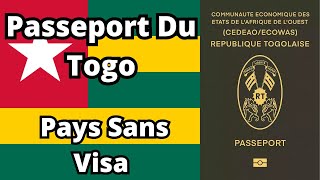 Passeport Du Togo  Pays Sans Visa 2024 [upl. by Engedus]