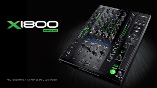 La table de mixage numérique DENON DJ X1800 Prime en vidéo La Boite Noire [upl. by Inacana]