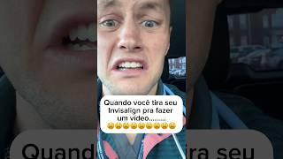 Ele foi tirar o Invisalign e o Dente tava QUEBRADO  shorts [upl. by Addia10]