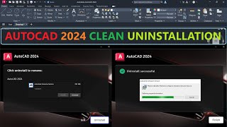 How to Uninstall AutoCAD 2024 Completely [upl. by Materse]