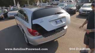 Autolines 2008 MercedesBenz RClass R350 4MATIC Walk Around Review Test Drive [upl. by Aztilem]