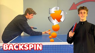 The BEST Backspin Serve Tutorial  Unbeatable [upl. by Oralle341]